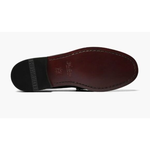 NIB Florsheim Berkley Men\'s Moc Toe Penny Loafer Burgundy Size 9 $145 [jb] main image 5